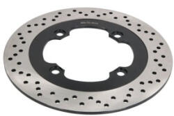 4 RIDE Disc de frana fix spate, 240 105x5mm 4x125mm, fitting hole diameter 10, 5mm, height (spacing) 0 (european certification of approval: no) compatibil: HONDA XL 650V (Transalp) 2000-2007