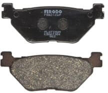FERODO Placute de frana inferior spate, utilizare: route, material: platinum-P, 100, 3x39, 3x12mm compatibil: YAMAHA FJR, XP 500 530 1300 2001-2015