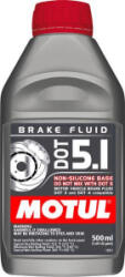 MOTUL Lichid de frana Motul DOT 5.1, 0, 5 L, 100% synthetic, for brakes and clutches. Boiling point 270 C
