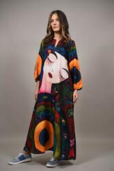 FashionLand ROCHIE LUNGA CU BUZUNARE FATA ZEN GRAZIELLA TALIE UNICA Multicolora