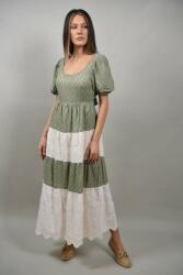 Y Two Women ROCHIE BOHO CHIC LUNGA CUT OUT PATTI Verde M-L