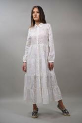 Y Two Women ROCHIE BOHO CHIC LUNGA TIP CAMASA CU BRODERIE CHARME Alb M-L