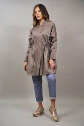 FashionLand JACHETA TIP TRENCH VELLUTARA Bej TALIE UNICA
