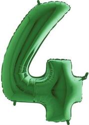 Grabo Felfújható lufi 4-es számú zöld 102cm extra nagy lufi - Grabo (034GR-P)