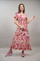 Sweet Girl ROCHIE BOHO CHIC LUNGA CU ELASTIC IN TALIE MULTICOLORA ELEGANTO Roz S-M