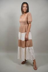 Y Two Women ROCHIE BOHO CHIC LUNGA CUT OUT PATTI Bej M-L