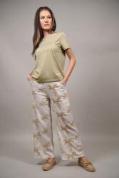 Y Two Women PANTALONI CU CADERE USOARA HAWAI Bej S-M
