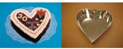 Jakub Felcman Szív tortaforma kicsi 15x7, 5cm - Jakub Felcman (f203)