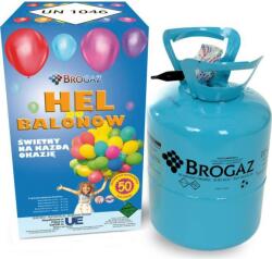 Brogaz Hélium lufihoz 50 - 13, 6l + 50db lufi - Brogaz (50bultiballon)