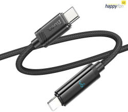 hoco. kábel USB Iphone Lightning 8 tűs tápellátás 27W U127 1, 2m fekete (G598948)