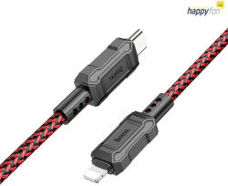 C típusú HOCO kábel iPhone Lightning 8 tűs tápellátáshoz, 20 W Leader X94 piros (G591100)