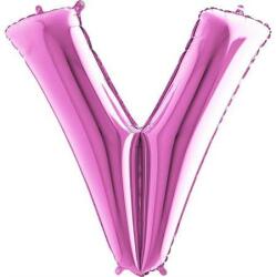 Grabo Felfújható léggömb V betű rózsaszín 102 cm - Grabo (411F-P)