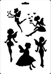 Cakesicq Stencil sablon Tündérek - Cakesicq (ilcPHK.8014)