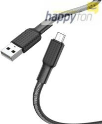 hoco. kábel USB Micro 2, 4A Jaeger X69 1m fekete fehér (G449058)