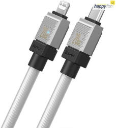  C típusú BASEUS kábel Apple Lightning 8 tűs CoolPlay gyorstöltő 20W 2m fehér CAKW000102 (G594075)