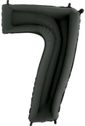 Grabo Felfújható lufi 7-es számú fekete 102cm extra nagy lufi - Grabo (047K-P)