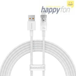 Baseus kábel USB a C típusú Power Delivery Explorerhez 100W 2m fehér CATS010502 (G594107)