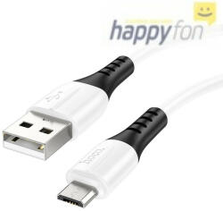 hoco. kábel USB Micro 2, 4A Silicone X82 fehér (G599072)