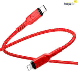 C típusú HOCO kábel iPhone Lightninghez 8 tűs PD 20W VICTORY X59 1m piros (G594917)