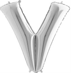 Grabo Felfújható léggömb V betű ezüst 102 cm - Grabo (419S-P)