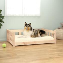 vidaXL Pat pentru câini, 95, 5x65, 5x28 cm, lemn masiv de pin (833255) - comfy