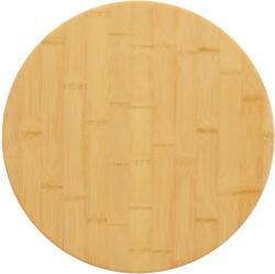 vidaXL Blat de masă, Ø40x4 cm, bambus (352686)