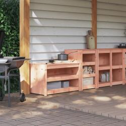 vidaXL Dulapuri de bucătărie de exterior, 2 buc. , lemn masiv douglas (3196133)