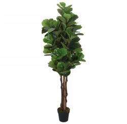 vidaXL Smochin artificial cu frunze 180 de frunze 150 cm verde (359013)