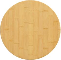 vidaXL Blat de masă, Ø40x2, 5 cm, bambus (352679)