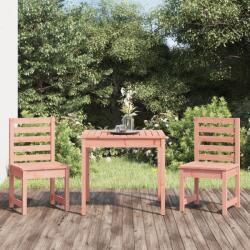 vidaXL Set bistro de grădină, 3 piese, lemn masiv douglas (3154676) - comfy