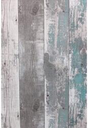 Noma Noordwand Tapet "Topchic Wooden Planks", gri închis și albastru (440462)