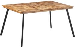 vidaXL Masă de sufragerie, 148x97x76 cm, lemn masiv de tec (358531)