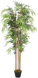 vidaXL Arbore din bambus artificial 500 de frunze 80 cm verde (358984)