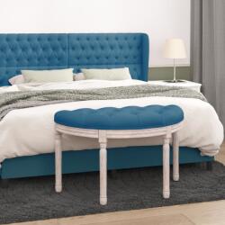 vidaXL Bancă, albastru, 81, 5x41x49 cm, catifea (344410) - comfy