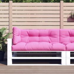 vidaXL Perne de paleți, 3 buc. , roz material textil (360775) - comfy