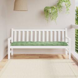 vidaXL Pernă bancă de grădină model frunze, 180x50x7 cm, textil oxford (361637) - comfy