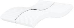 vidaXL Saltea din spumă, alb, 160x200 cm, duritate H2 H3 (356346) - comfy