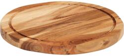 vidaXL Tocător, Ø30x2, 5 cm, lemn masiv de acacia (356967)