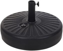 Pool Power ProGarden Bază parasolar, negru, 22 Litri, 51 cm (442217)