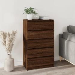vidaXL Dulap cu sertar, stejar maro, 60x36x103 cm, lemn prelucrat (823023) - comfy