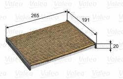 VALEO Filtru, aer habitaclu VALEO PROTECT MAX 701028 (701028)