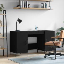 vidaXL Birou, negru, 140x50x75 cm, lemn compozit (829557) - comfy