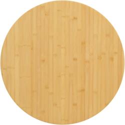 vidaXL Blat de masă, Ø90x4 cm, bambus (352691)