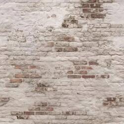 Dutch Wallcoverings Foto tapet Old Brick Wall, bej și maro (426258)