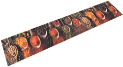 vidaXL Covor de bucătărie lavabil Spoon & Spices, 60x300 cm, catifea (136545) Pres