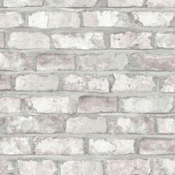Dutch Wallcoverings Tapet, alb, model cărămizi, EW3104 (422378)