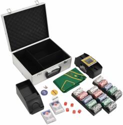 vidaXL Set de jetoane de poker 300 buc. 11, 5 g (80411)