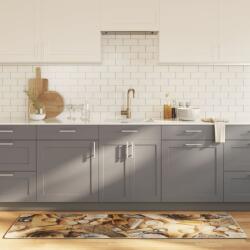 vidaXL Covor bucătărie, multicolor, 60x180 cm, lavabil, anti-alunecare (136628) Covor