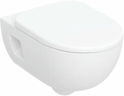 Geberit Selnova fali WC készlet, mélyöblítésű, zárt forma, Rimfree, WC-ülőkével (501.750. 00.1) (501.750.00.1)