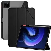 Nillkin GP-146548 Xiaomi Pad 6 fekete bőr hatású tablet tok (GP-146548)